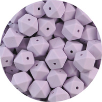 17mm Hexagon - Lavender Fog