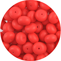22mm Abacus - Neon Red