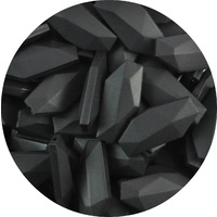 Geo Leaf - Smokey Black