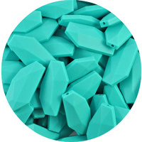 Geo Leaf - Turquoise