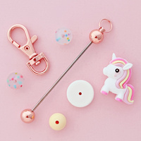 Bag Tag Kit - Confetti Unicorn