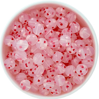 Crystal Heart 12mm Round