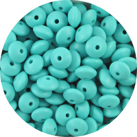 12mm Saucer - Turquoise