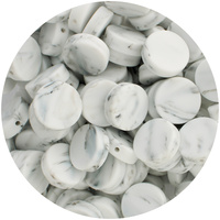 Round Disc - Grey Marble