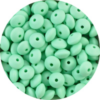 12mm Saucer - Mint Green