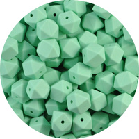 14mm Hexagon - Mint Green
