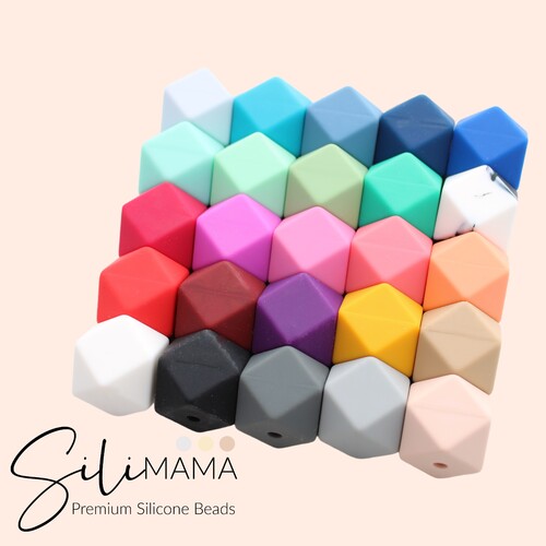 SiliMAMA Sampler Pack -  20mm Hex Bead