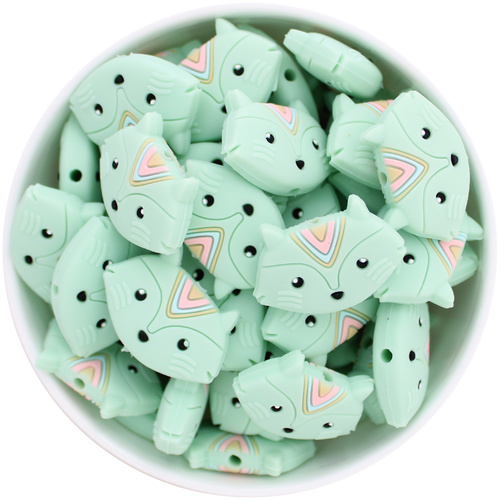 Boho Fox - Mint Green