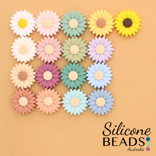 Daisy Silicone Bead Sampler Pack