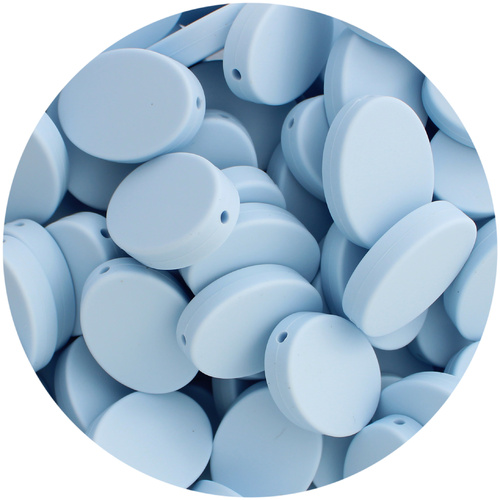 Oval Disc - Baby Blue