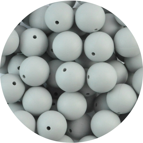 22mm Round - Light Grey 