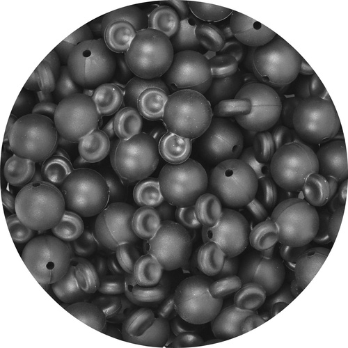 Mouse Bead - Smokey Black