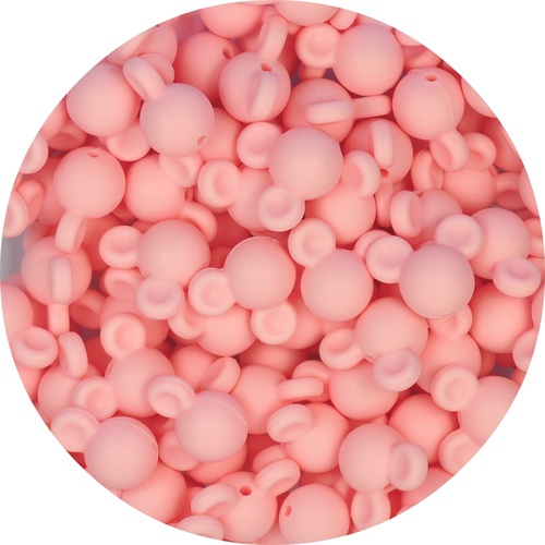 Mouse Bead - Rose Quartz