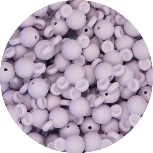 Mouse Bead - Lavender Fog