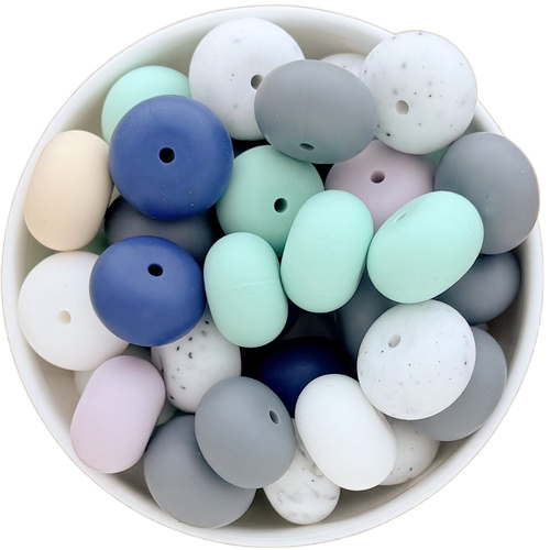 23mm Abacus - Mixed Colour 20pk