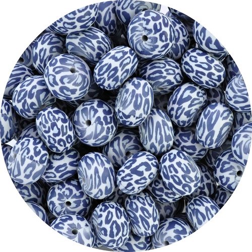 22mm Abacus Leopard Print - Light Grey