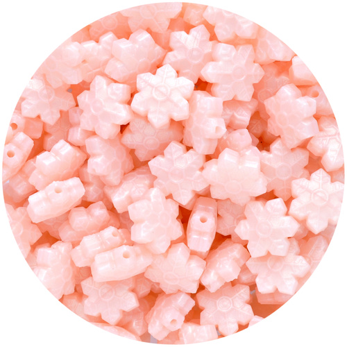 Snowflake - Pearl Baby Pink