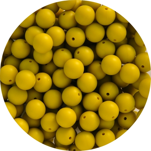 DISCONTINUED 15mm Round  - Olive 20pk