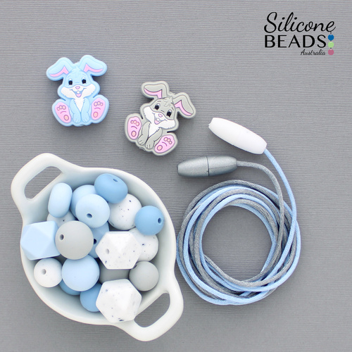 Kids Boredom Buster Kit - Easter Bunny Blue