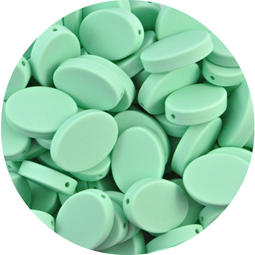 CLEARANCE Oval Disc - Mint Green