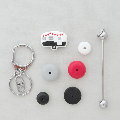 Keyring Kit - Black Caravan