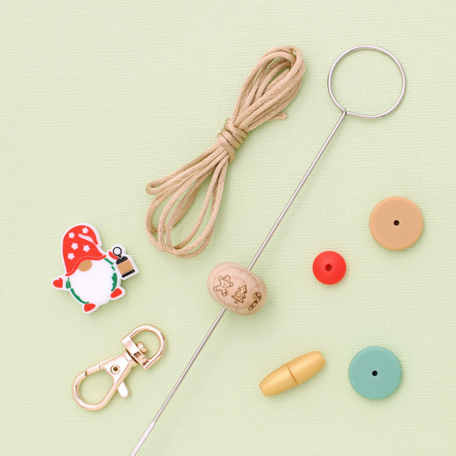 Mini Lanyard Kit - Christmas Gnome