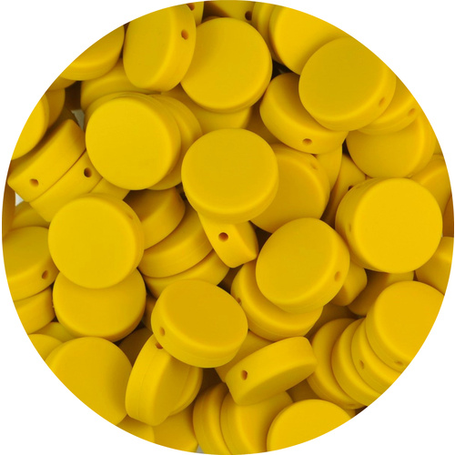 CLEARANCE Round Disc - Mustard