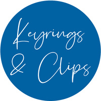Keyrings, Clips, Tassels & Charms