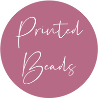 Printed Silicone Beads
